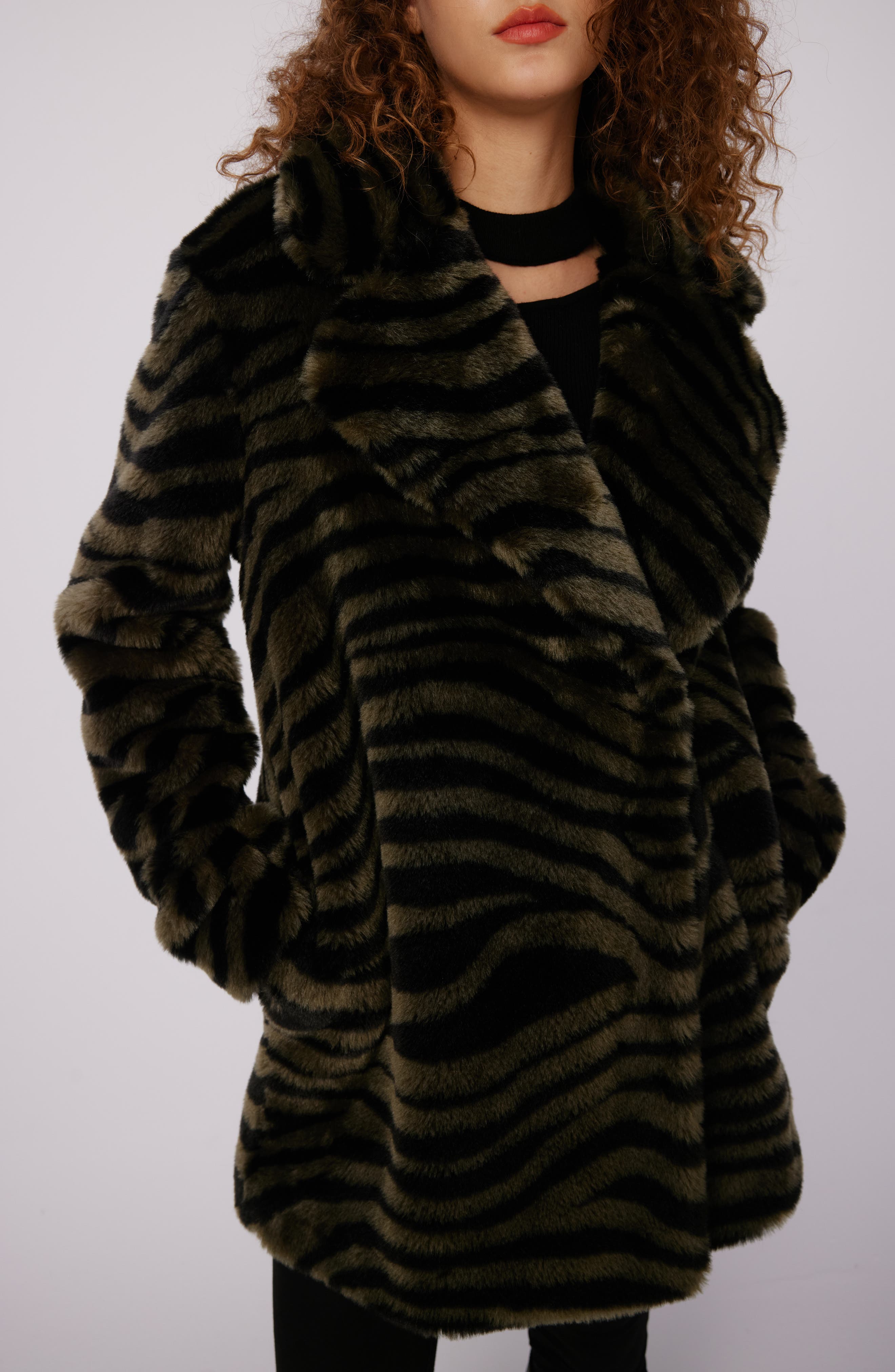 Tanesha Faux Fur Coat