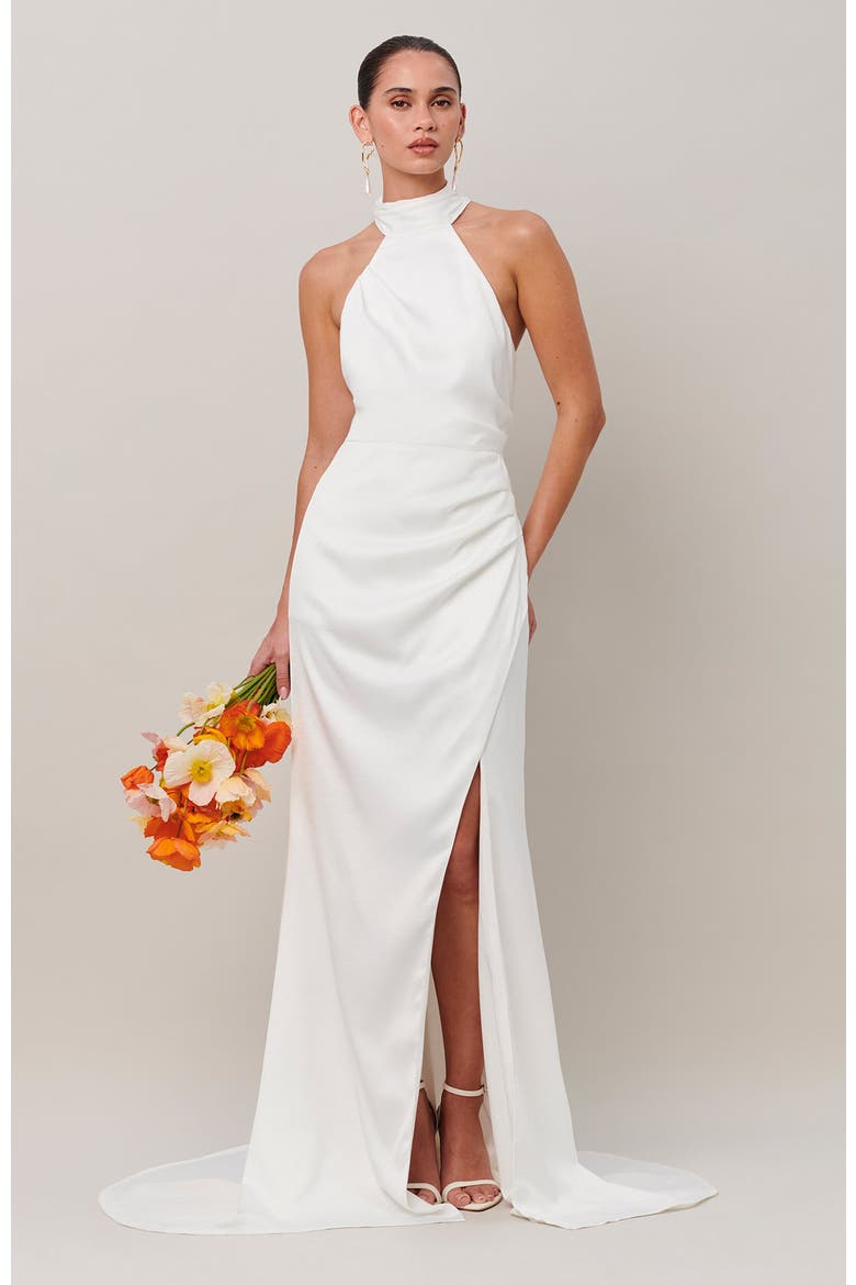 Bellisima Gown, Alternate, color, White
