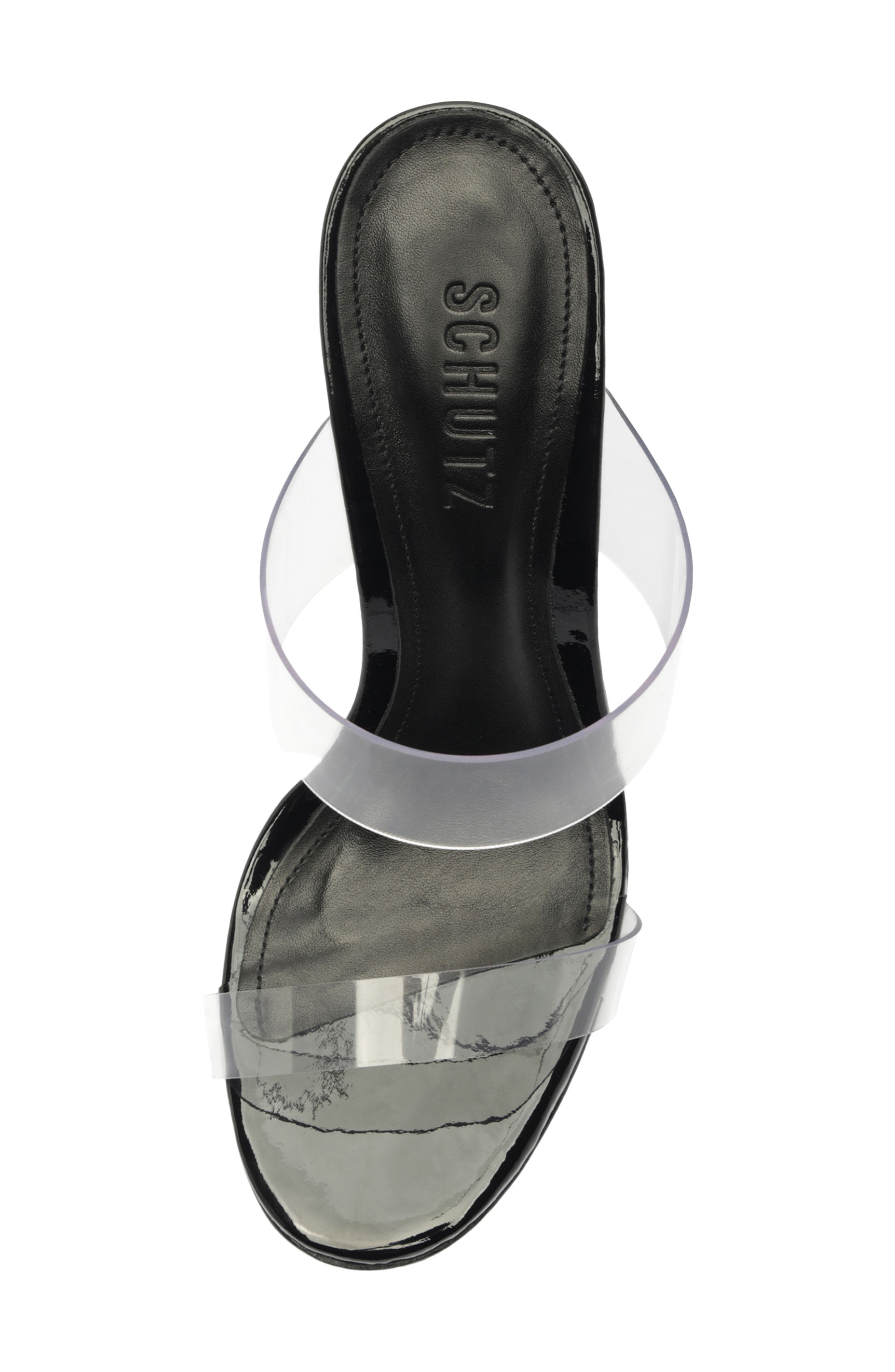 Schutz Ariella Platform Sandal, Alternate, color, Black