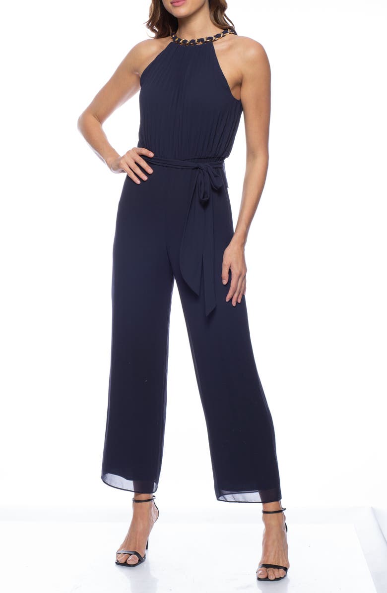 Marina Halter Neck Romper, Main, color, 