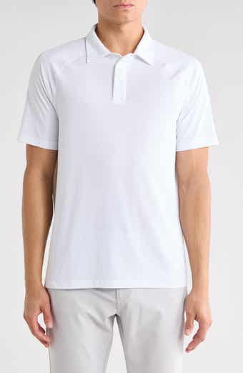 90 DEGREE BY REFLEX Ribbed Interlock Active Polo