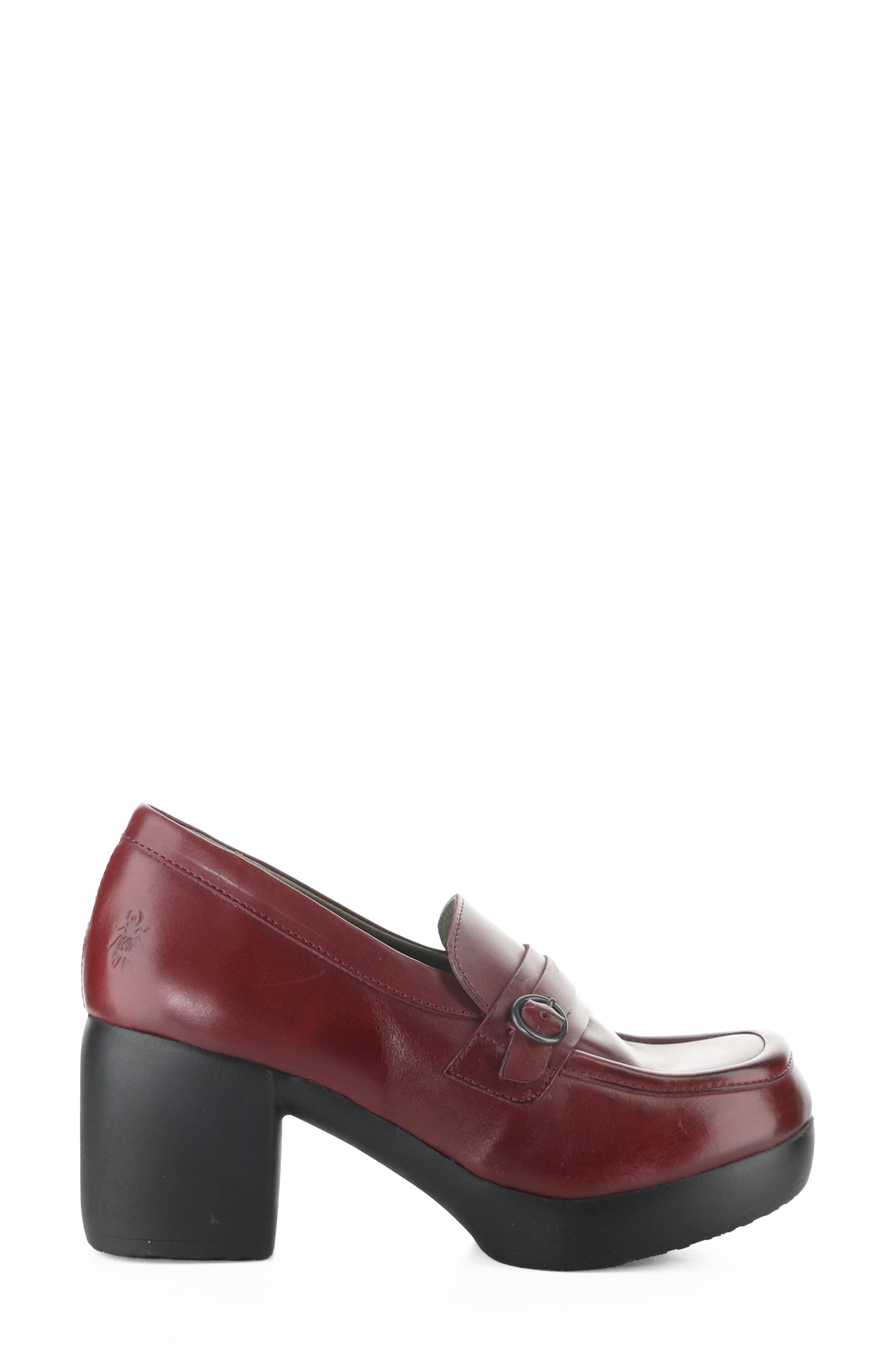 Filk Platform Pump, Alternate, color, 001 BURGUNDY