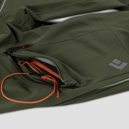 Black Diamond Recon Stretch Bib Pant In Green