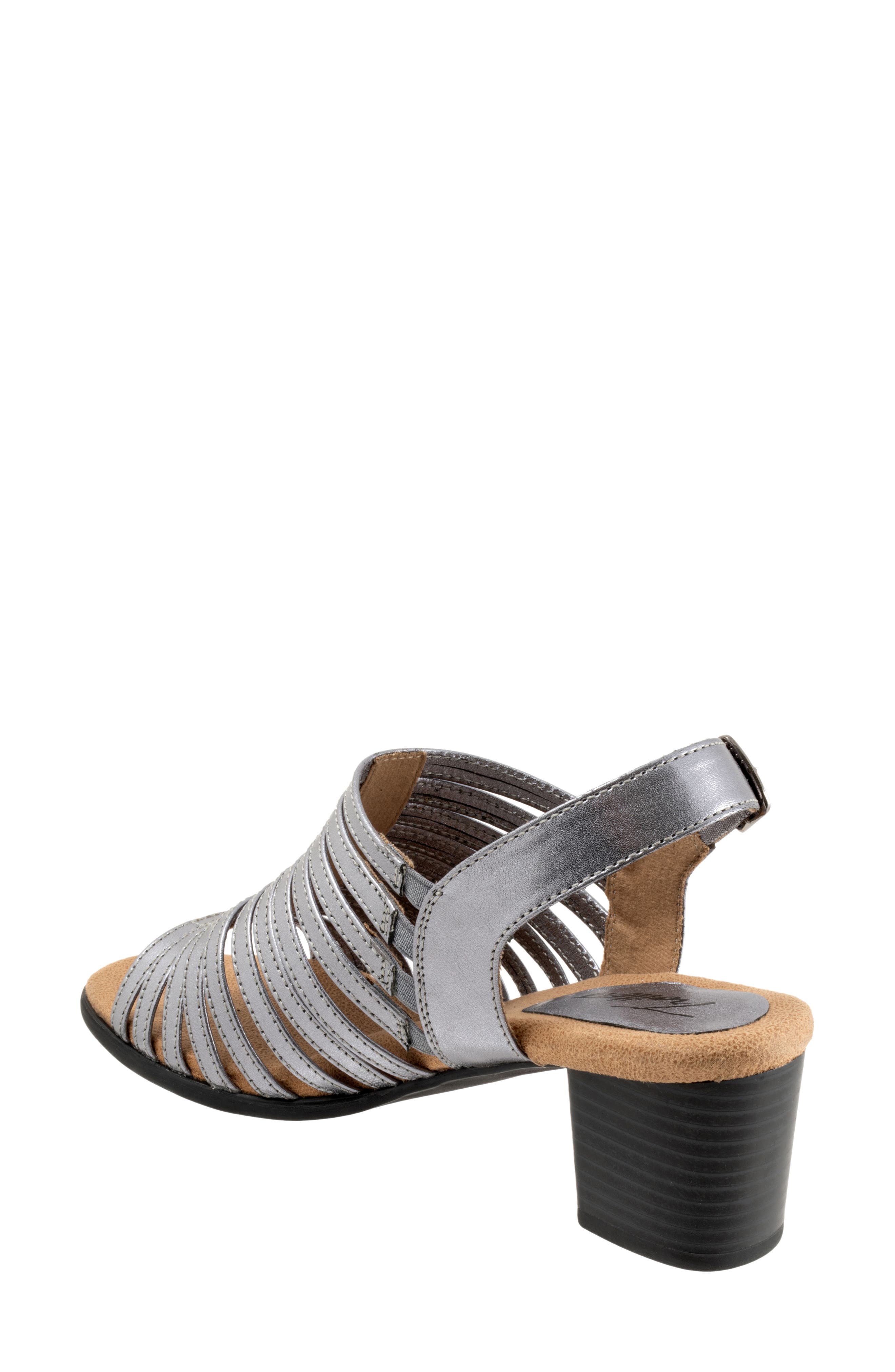 Midge 2.0 Slingback Sandal, Alternate, color, PEWTER