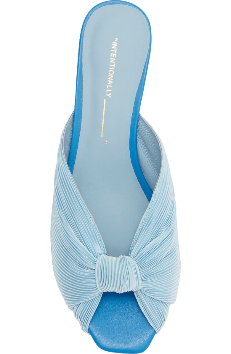 INTENTIONALLY BLANK Curfew Knot Slide Sandal, Alternate, color, Baby Blue