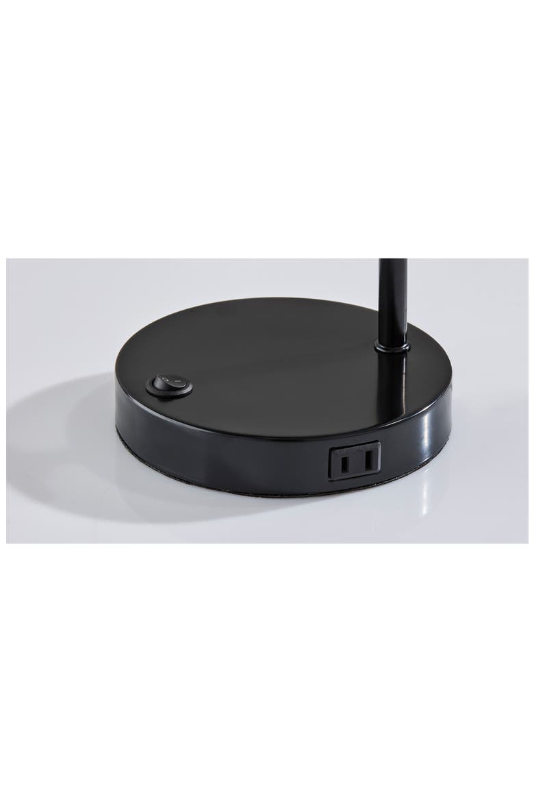Rowe Supercharger LED Desk Lamp, Alternate, color, BLACK