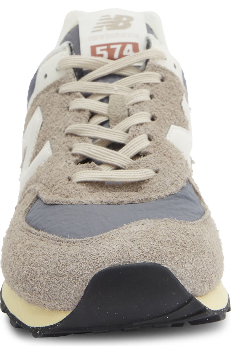 New Balance Gender Inclusive 574 Sneaker, Alternate, color, Arid Stone/ Sea Salt