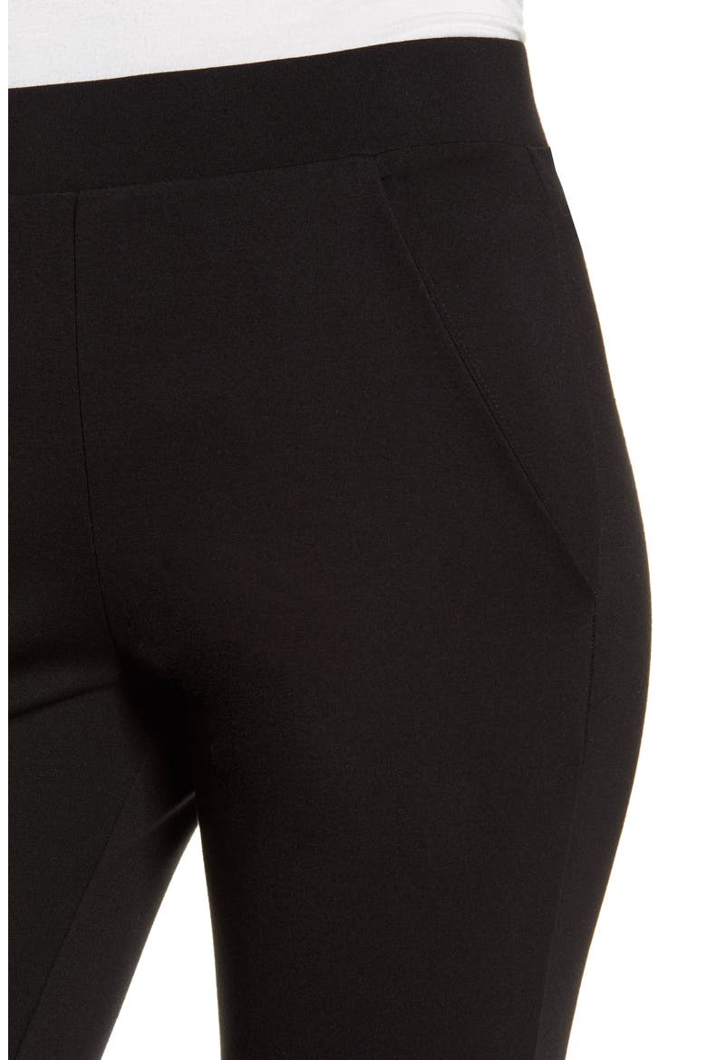 7/8 Ponte Leggings, Alternate, color, BLACK