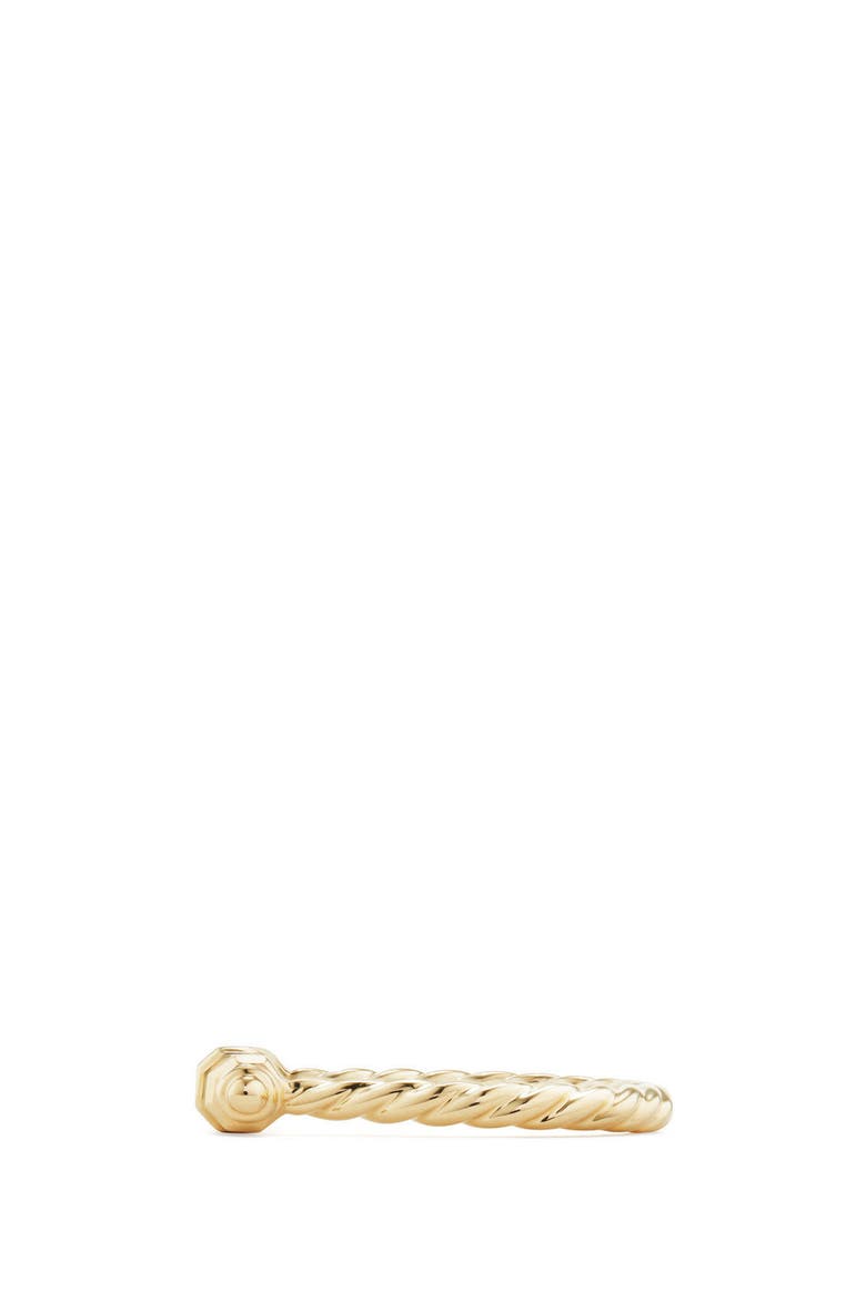 Barrels Ring with Diamonds in 18K Gold, Alternate, color, YELLOW GOLD