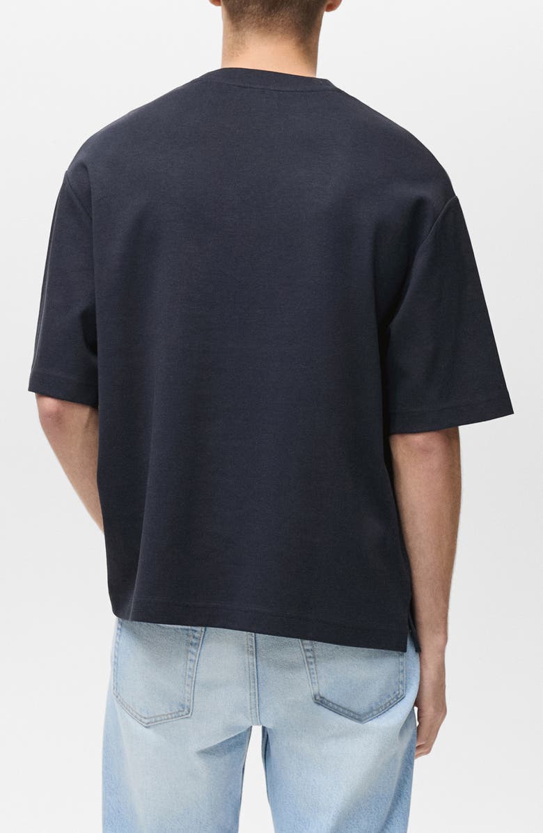 MANGO Oversize Cotton T-Shirt, Alternate, color, 