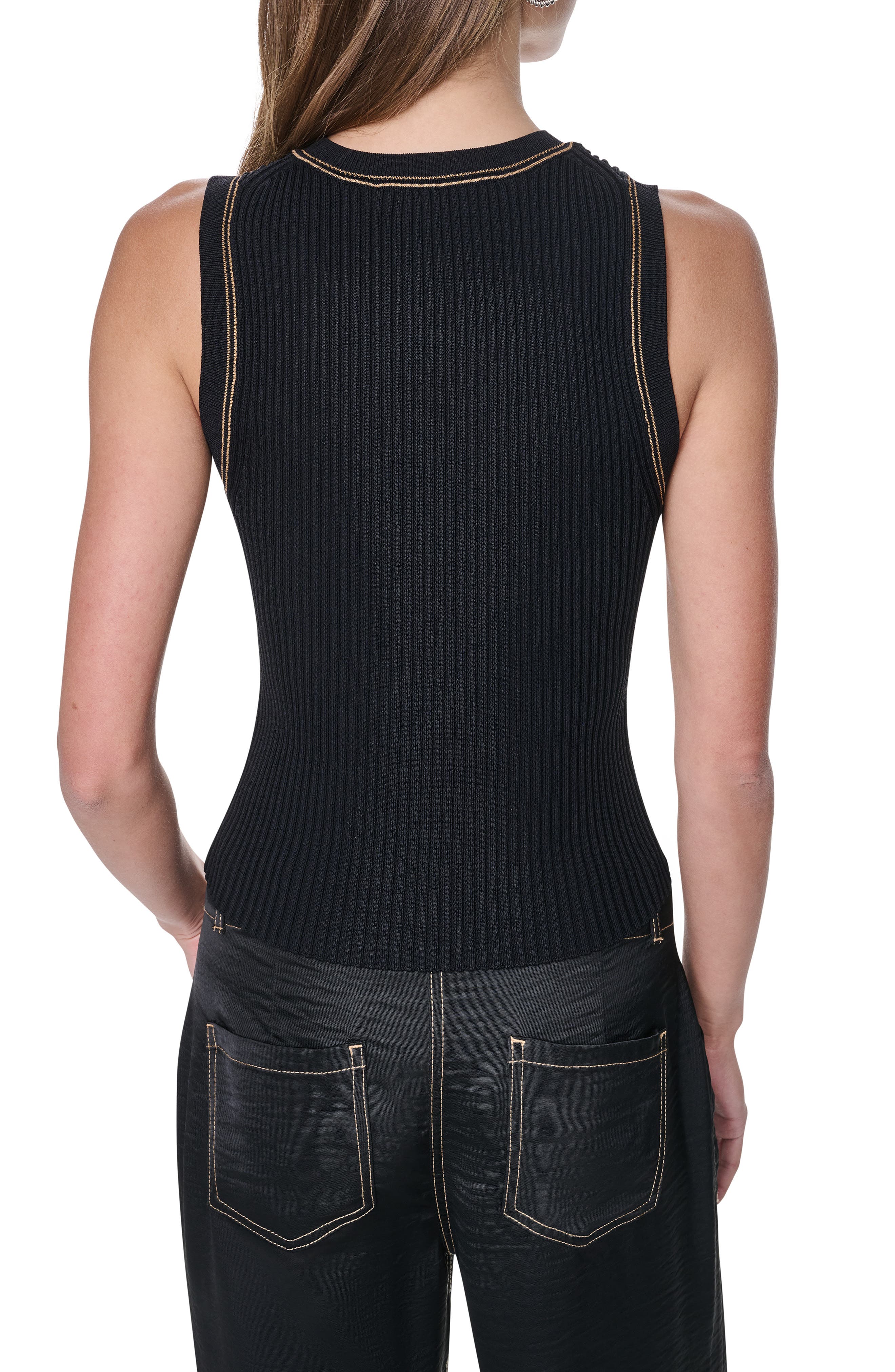 Contrast Stitch Tank - image 2