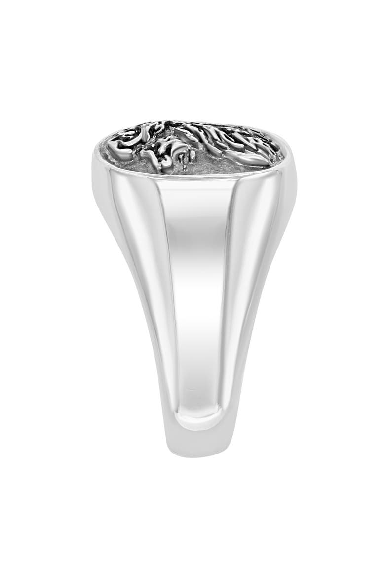 Sterling Silver Signet Ring, Alternate, color, SILVER
