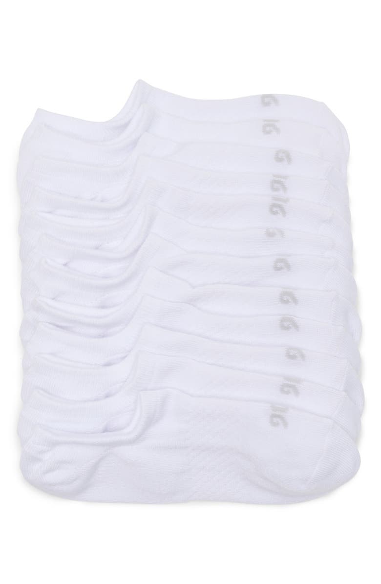 90 DEGREE BY REFLEX 6-Pack No-Show Socks, Main, color,