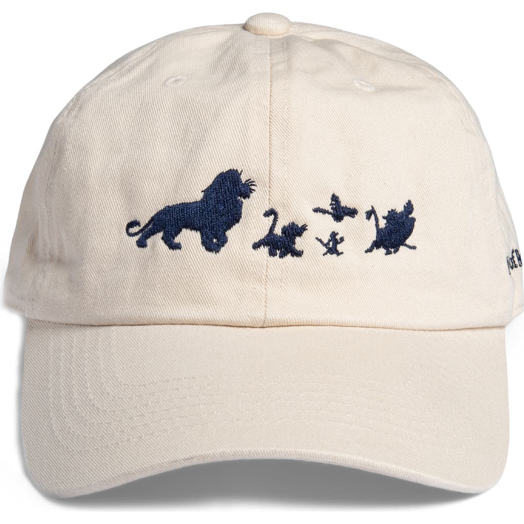 Museum Of Peace And Quiet Museum Of Peace & Quiet X Disney 'the Lion King' Horizon Baseball Cap In Bone