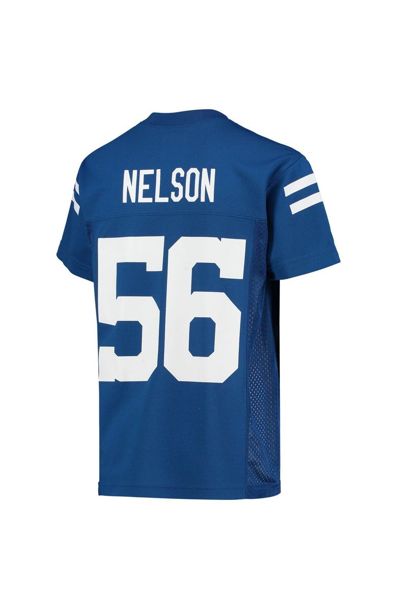 Outerstuff Youth Quenton Nelson Royal Indianapolis Colts Replica Player Jersey, Alternate, color, Royal