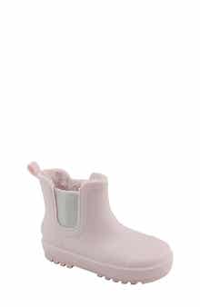 Kids' Faux Shearling Lined Rain Boot