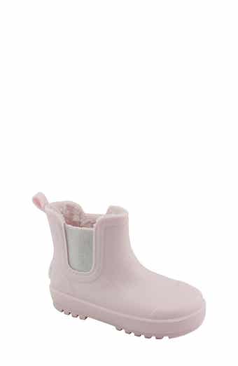 Kids' Faux Shearling Lined Rain Boot