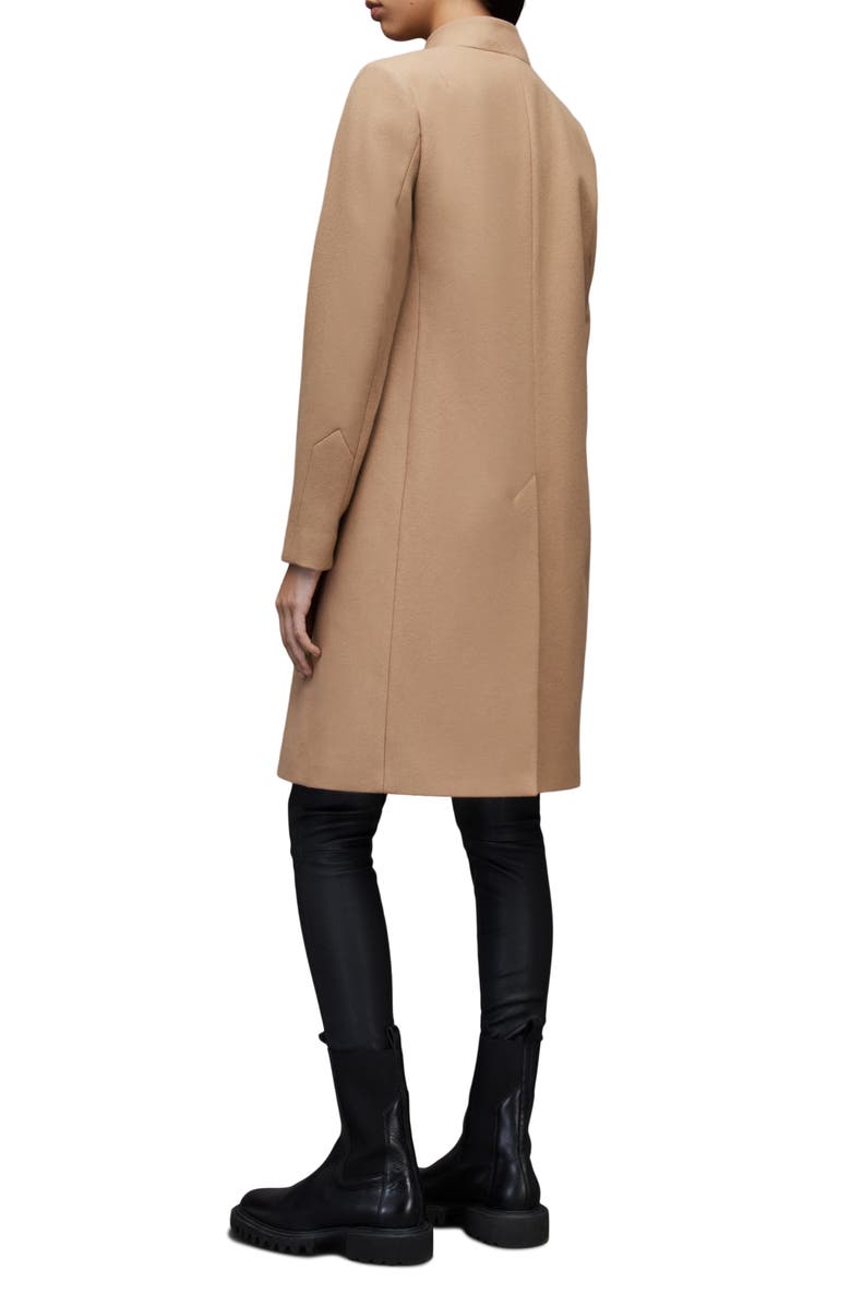 AllSaints Women's Sidney Wool Blend Coat, Alternate, color, 