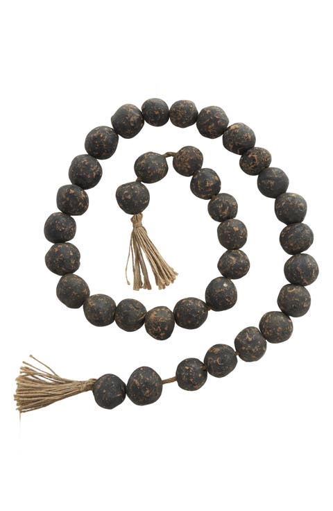 Bohemian Ceramic Beaded Tassel Garland