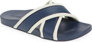 OluKai Ani Water Resistant Crisscross slide Sandal