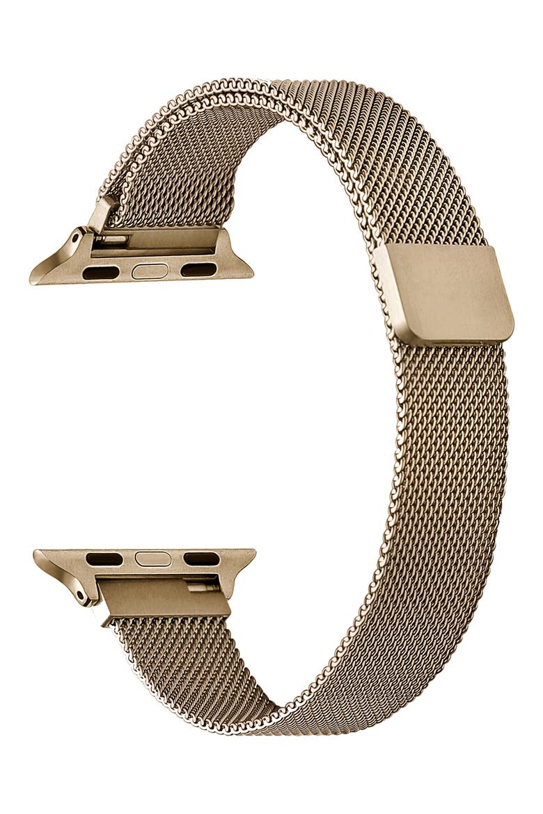 Infinity Stainless Steel Apple Watch® Watchband, Alternate, color, GOLD