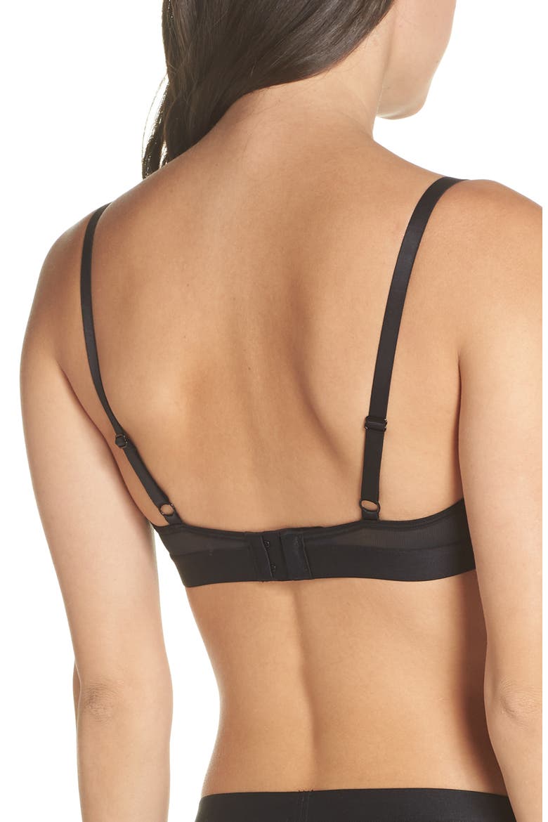 Sieve Demi Bra, Alternate, color, BLACK
