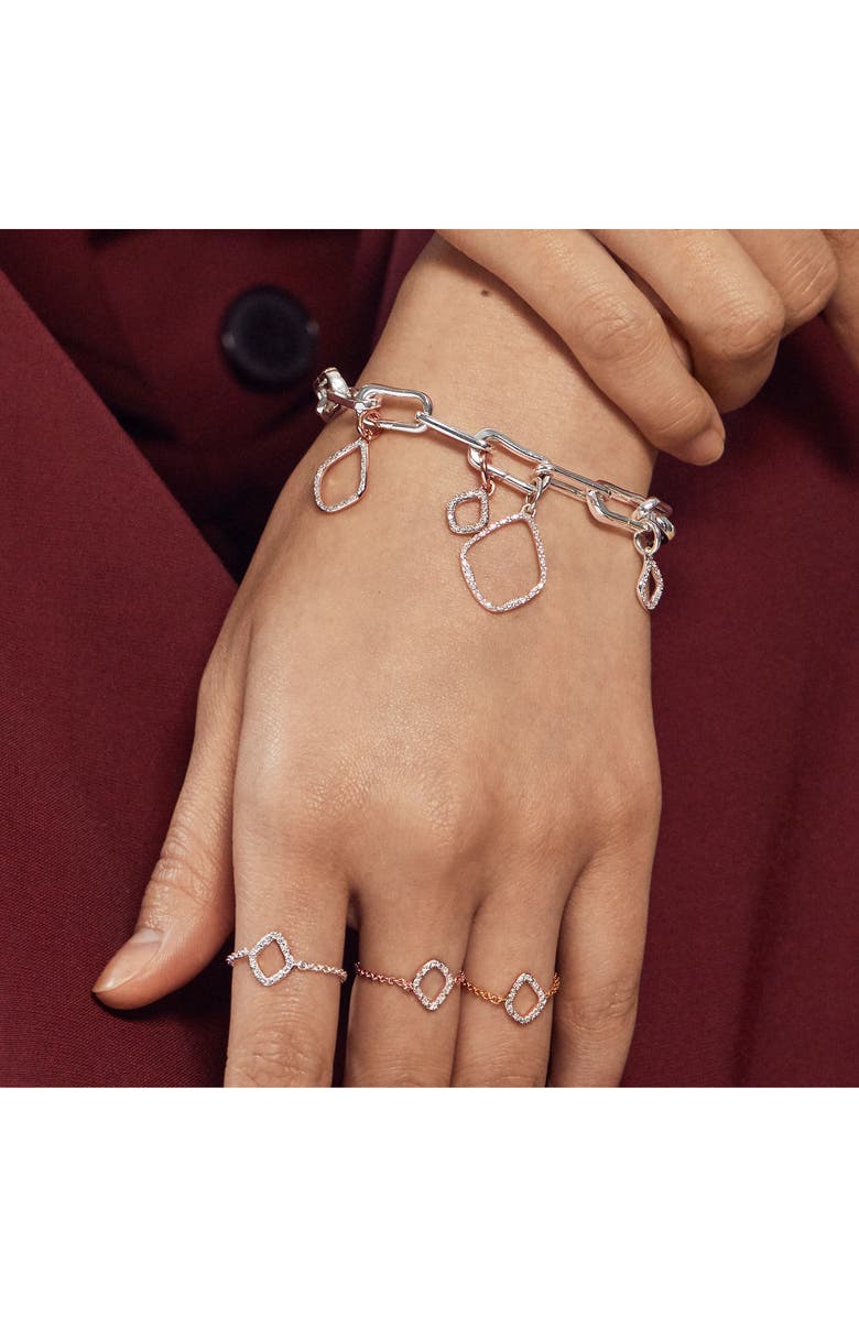 Monica Vinader Riva Diamond Kite Pendant Charm, Alternate, color,