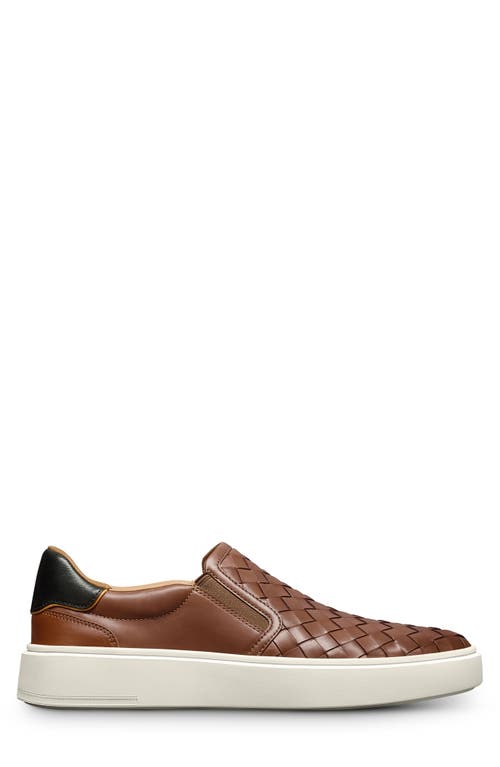 Allen Edmonds Oliver Woven Slip-on Sneaker In Luggage