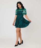 Unique Vintage Brionne Pinafore Skirt