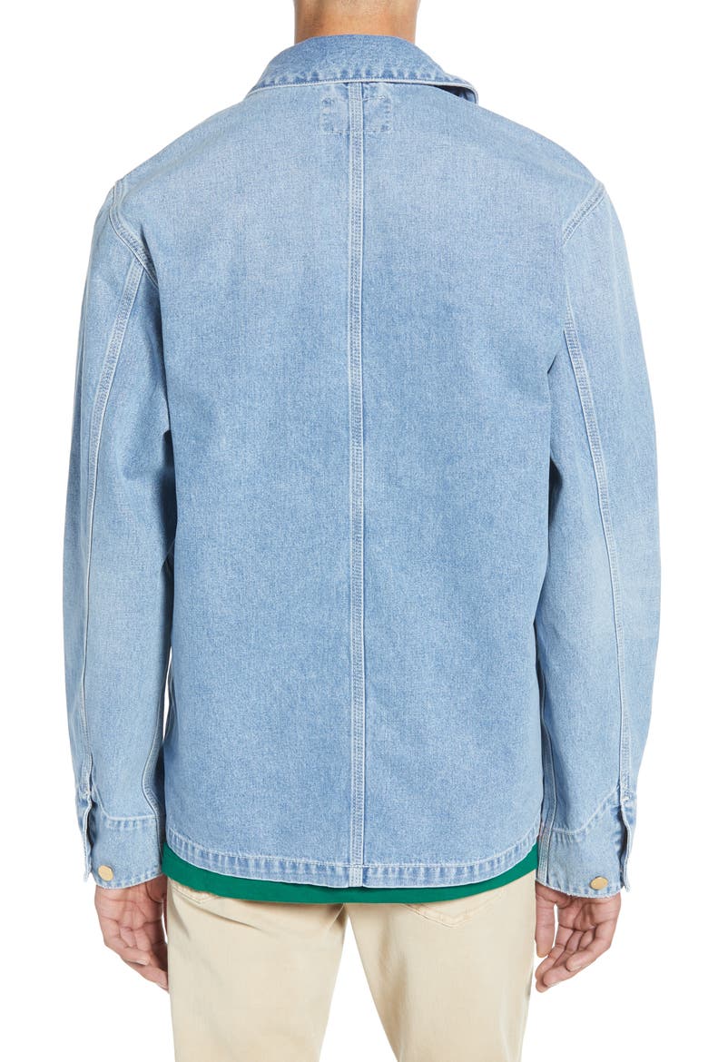 Michigan Norco Denim Chore Jacket, Alternate, color, BLUE