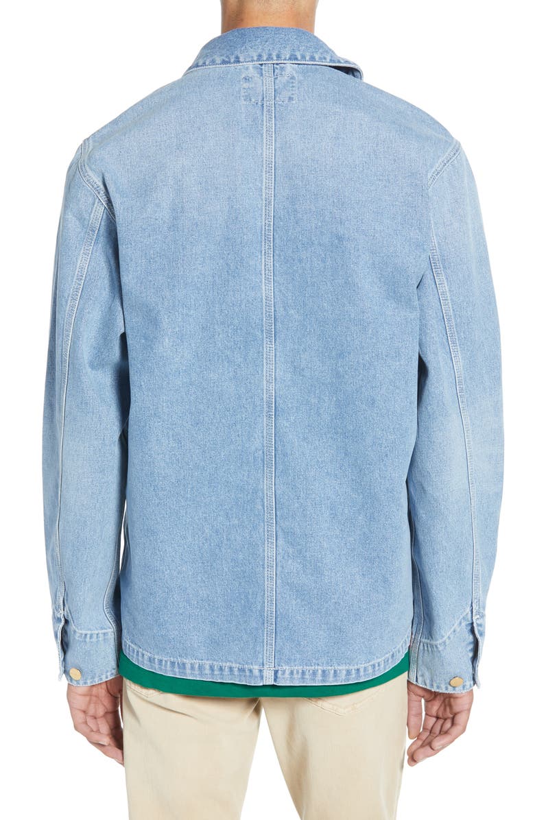 Carhartt Work In Progress Michigan Norco Denim Chore Jacket, Alternate, color, 