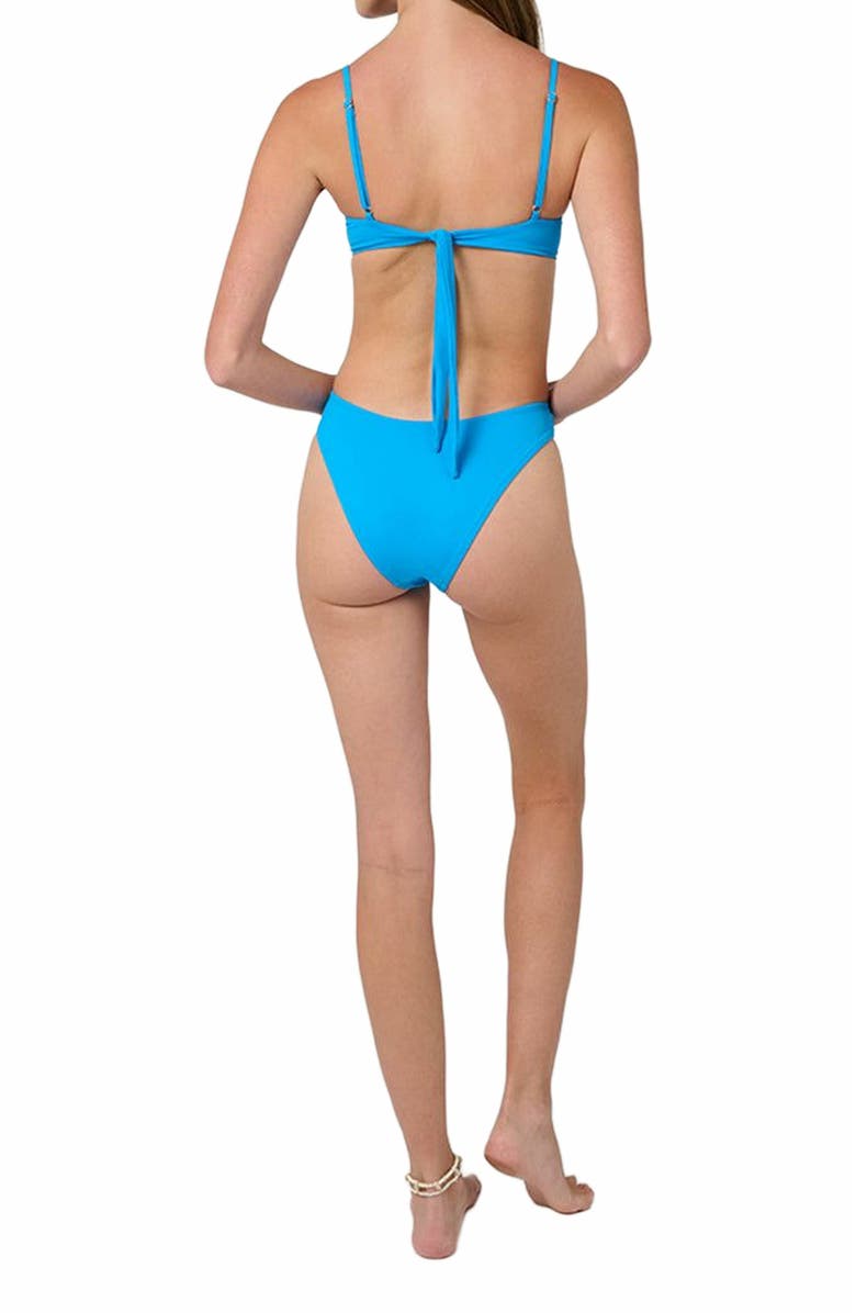 WeWoreWhat Classic Scoop Bottom, Alternate, color, Turquoise