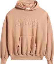 Fear of God Essentials '90s Fit Fleece Logo Hoodie