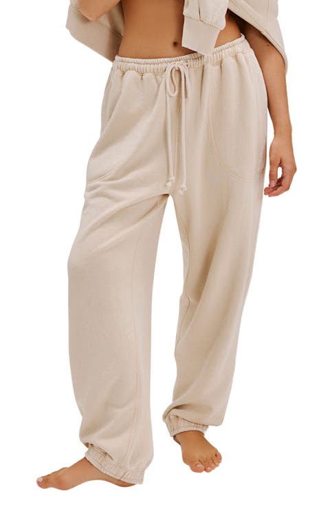 Slow it Down Cotton Blend Joggers