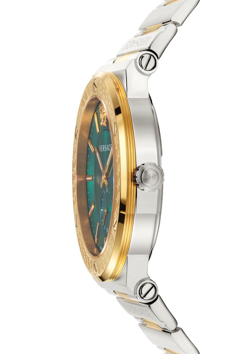 Greca Logo Bracelet Watch, 41mm, Alternate, color, TTE