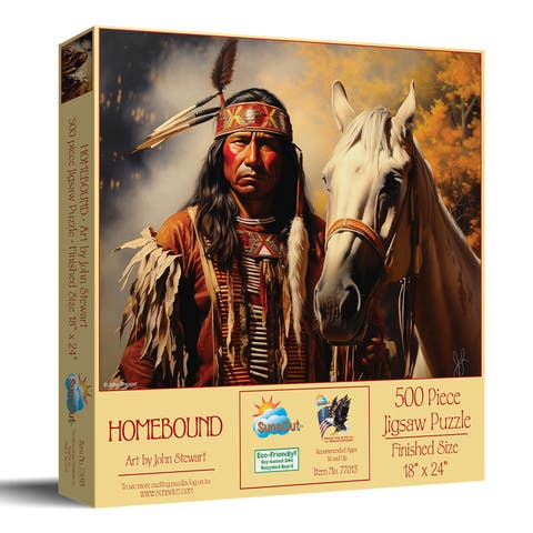 Homebound 500 piece Jigsaw Puzzle for Adults