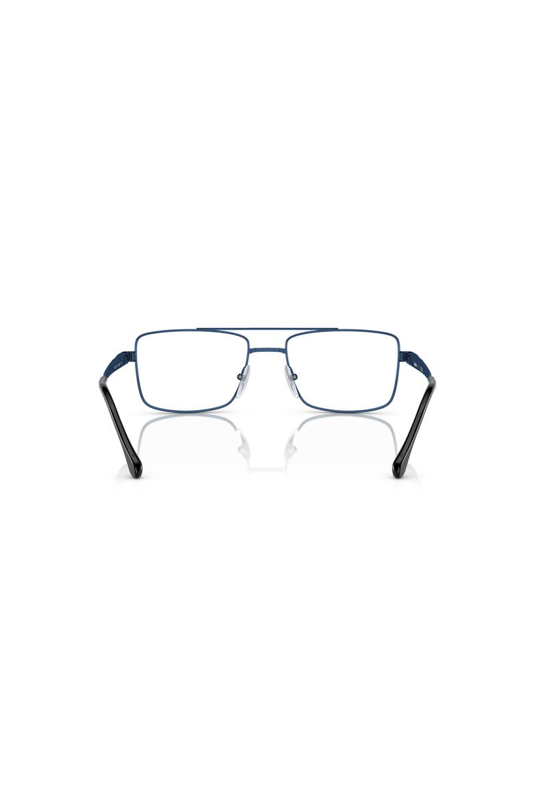 58mm Square optical glasses, Alternate, color, Blue