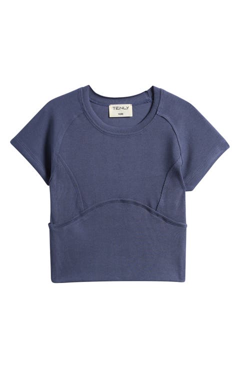 Kids' Rib Lapped Seam T-Shirt (Big Kid)