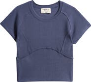 TENLY Kids' Rib Lapped Seam T-Shirt