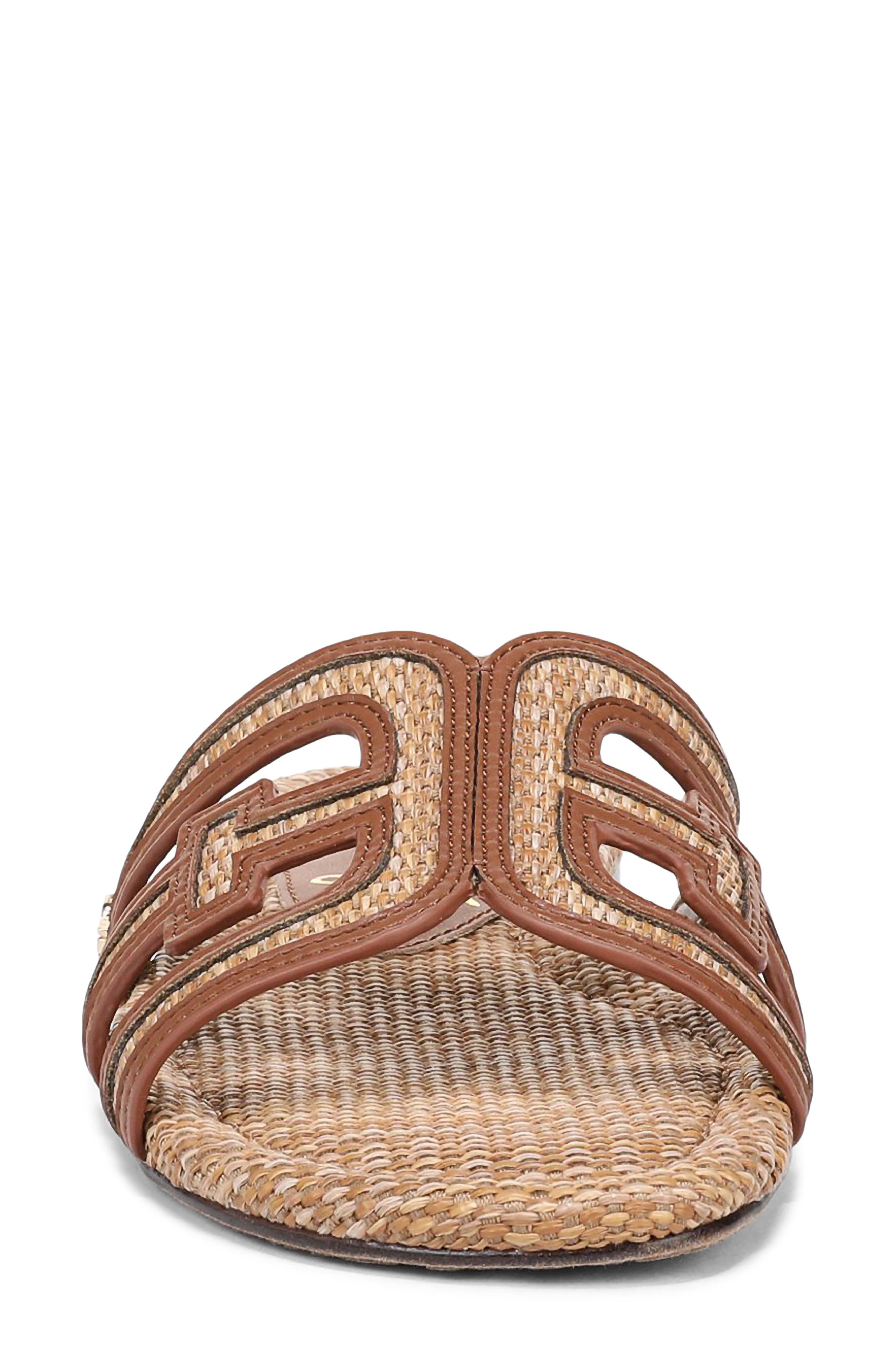Sam Edelman Bay Slide Sandal, Alternate, color, Tawny Tan/ Rich Cognac