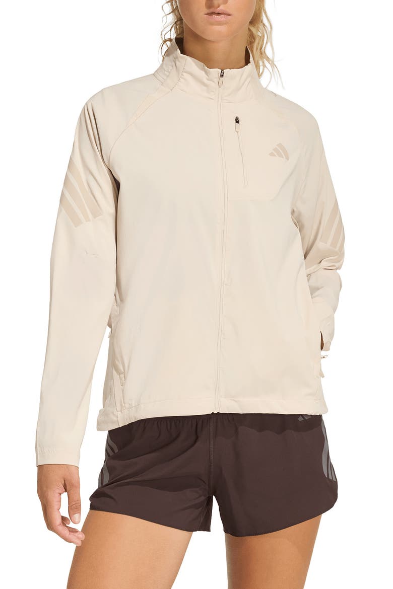 Adi365 Performance Jacket, Main, color, CRYSTAL LINEN/