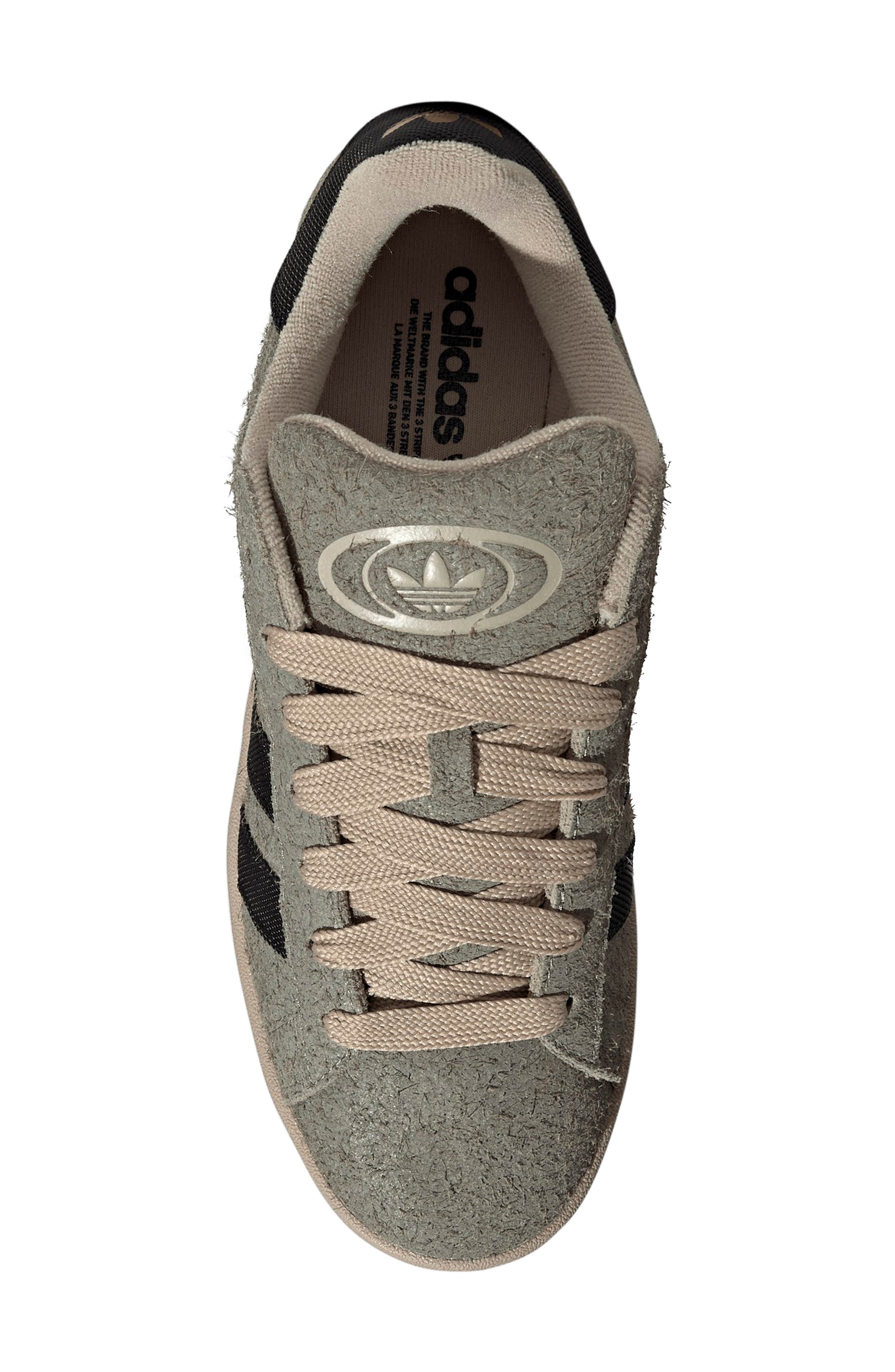 adidas Gender Inclusive Campus 00s Sneaker, Alternate, color, Silver Pebble/ Black/ Khaki