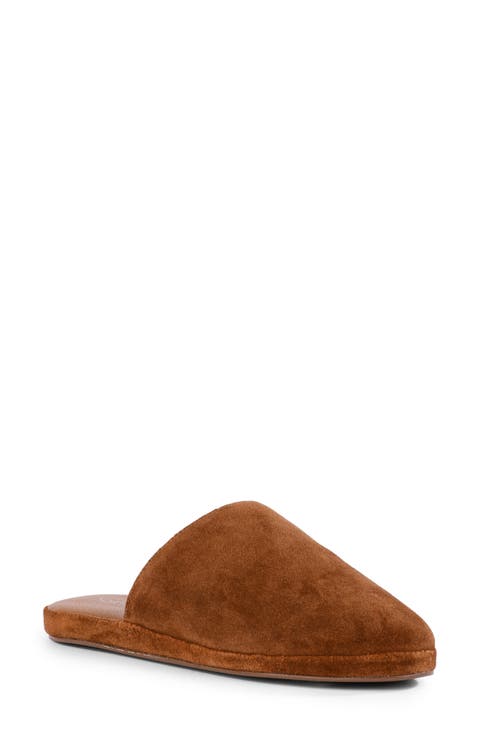 My Life Leather Flat Mule