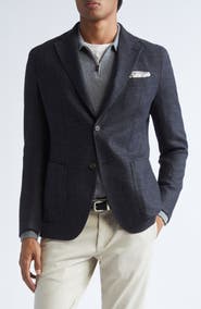 Eleventy Single Breasted Soft Jacket