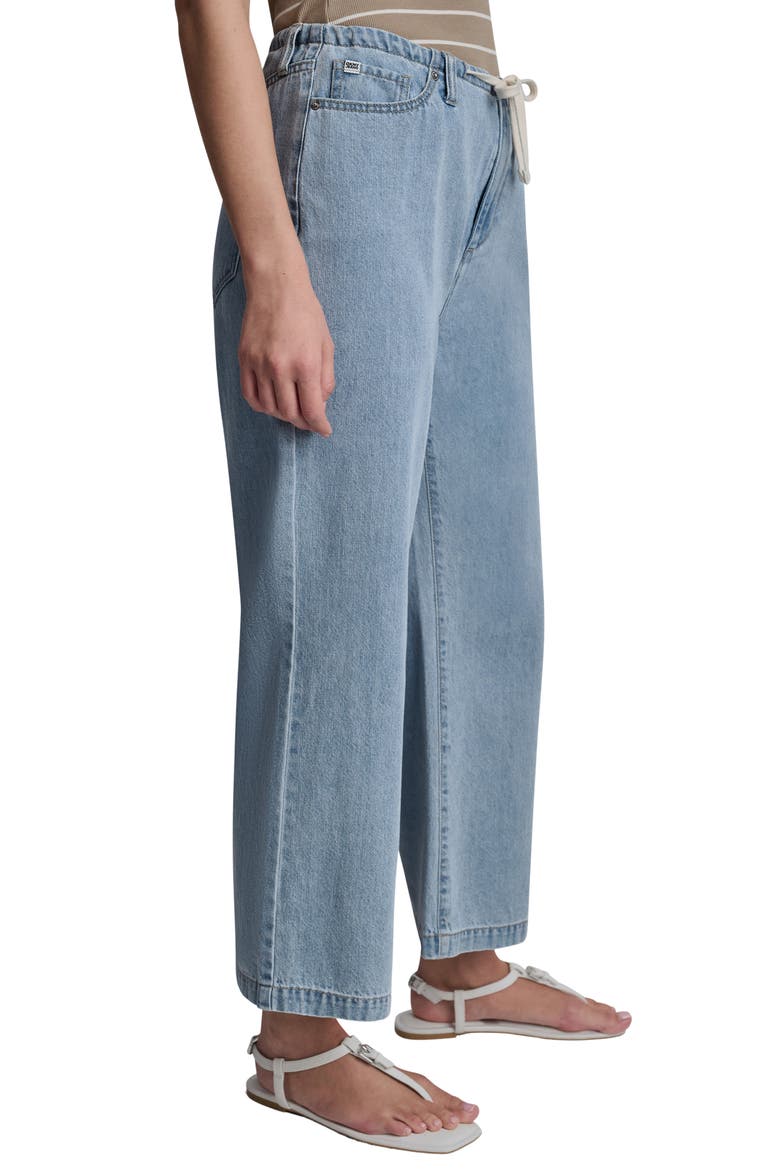 Mid Rise Wide Leg Jeans, Alternate, color, BRIGHTON