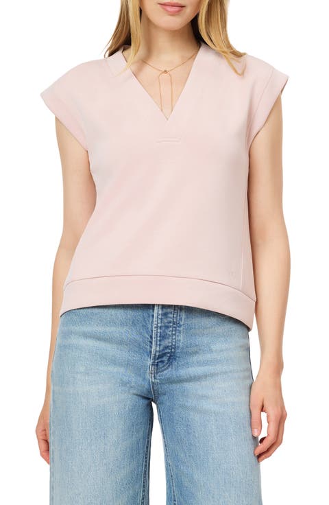 Sleeveless Knit Shell Top