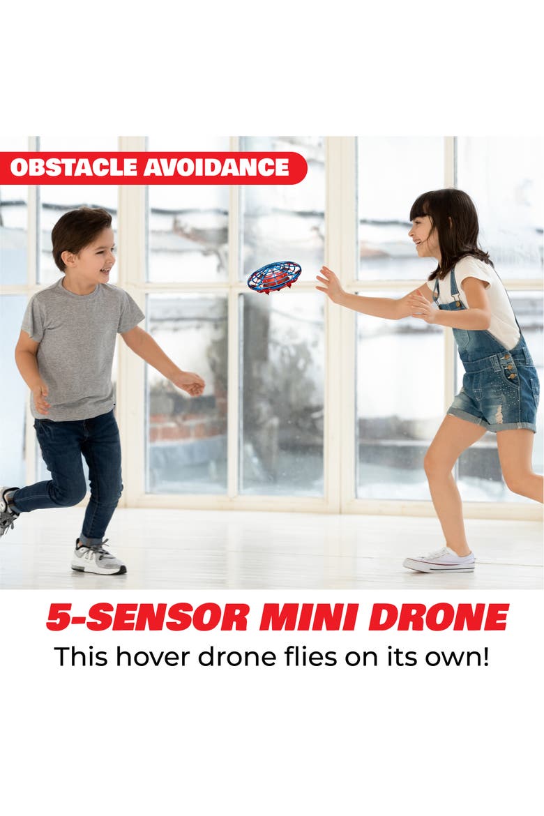 Scoot Combo Hand Operated Drone, Alternate, color, Red, Blue