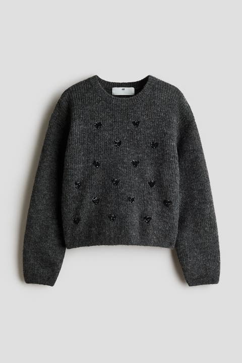 Appliquéd Sweater