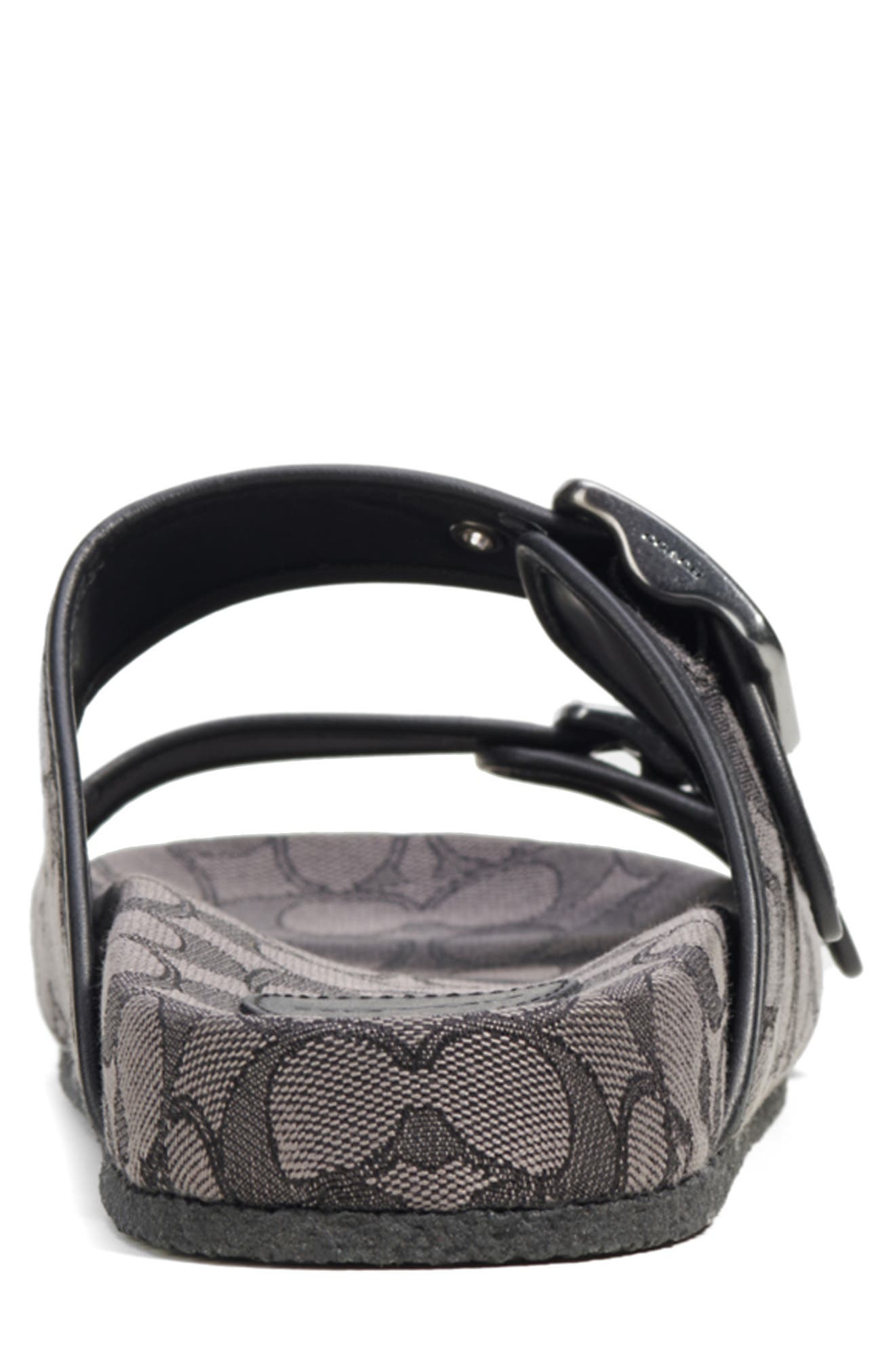COACH Signature Jacquard Slide Sandal, Alternate, color, 