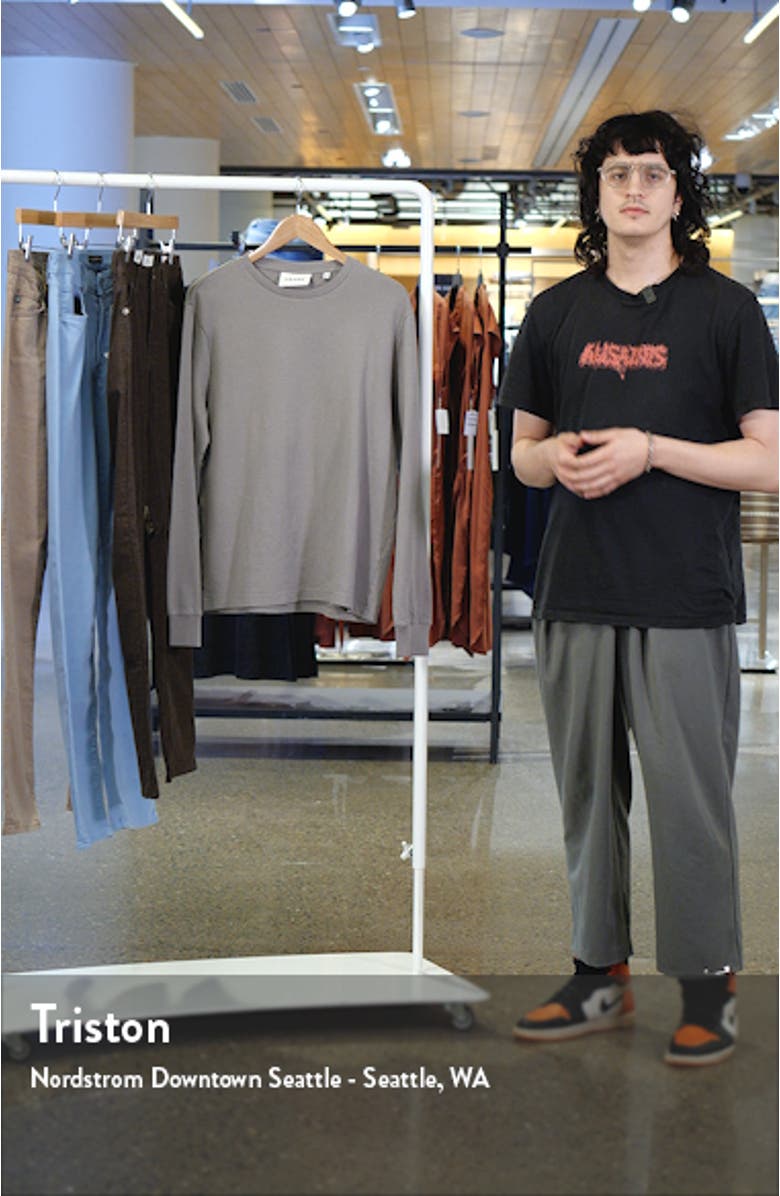 Duo Fold Long Sleeve Cotton T-Shirt